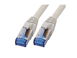 M-CAB 3804 Netzwerkkabel 2m Cat6a S/FTP (S-STP) grau - Netzwerkkabel (2m, Cat6a, S/FTP (S-STP), RJ-45, RJ-45, Grau) von M-CAB