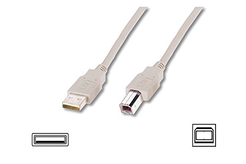 M-CAB 7001091 USB-Kabel 5 m USB A USB B grau – USB-Kabel (5 m, USB A, USB B, 2.0, Stecker Stecker/Stecker, grau) von M-CAB