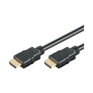 M-CAB - HDMI-Kabel mit Ethernet - HDMI m�nnlich zu HDMI m�nnlich - 1 m - Schwarz von M-CAB