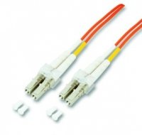 M-CAB LWL Duplex Jumper Patch-Kabel (LC-LC) 7,5m orange von M-CAB