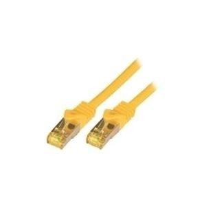 M-CAB - Netzwerkkabel - RJ-45 (M) zu RJ-45 (M) - 20 m - SFTP, PiMF -Cat.7 Rohkabel - Gelb von M-Cab