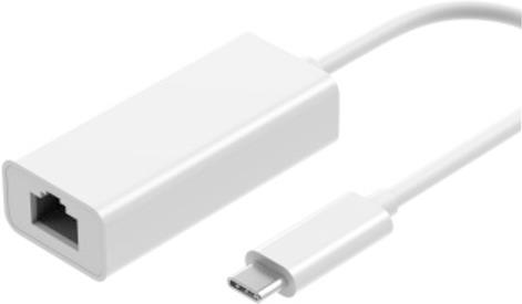 M-Cab 7001332 Kabeladapter USB-C RJ45 Weiß (7001332) von M-Cab