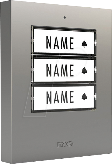 ME 41306 - Funkgong Sender 3-Familienhaus, silber ME 41306 - Funkgong Sender 3-Familienhaus, silber von M-E