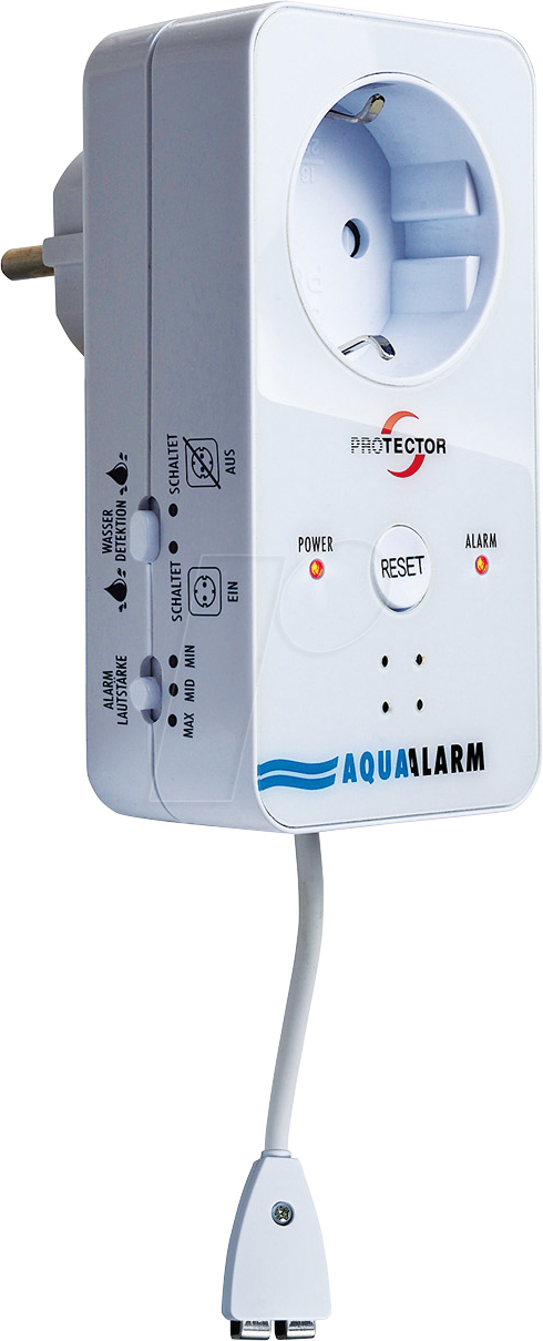 ME WA-11 - Wassermelder mit Steckdose, WLAN von M-E