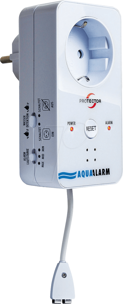 ME WA-5 - Wassermelder mit Steckdose von M-E