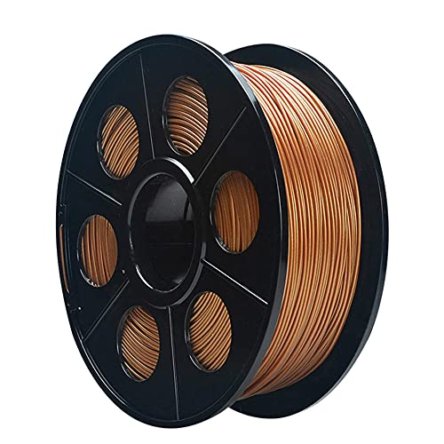 M I A 3D-Drucker-Filament, 1,75 mm, PCL-Druck-Filament, Niedertemperatur-Material, für 3D-Stift, 1 kg Spule, 340 Meter - Rot _ 1,75 mm (Farbe: Kaffee, Größe: 1,75 mm) von M I A