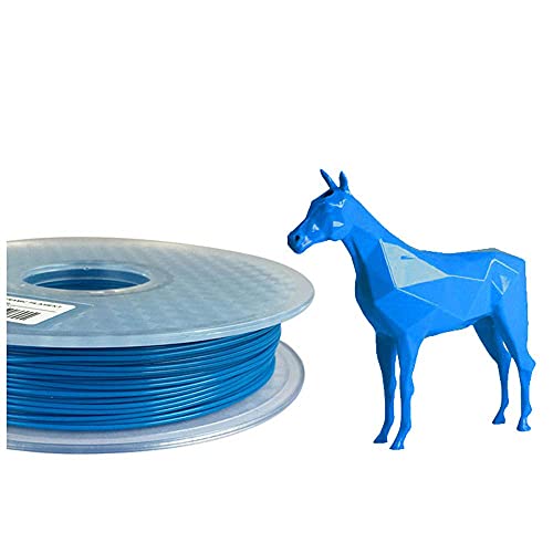 M I A PVB-Filament, 1,75 mm, 3D-Drucker-Filament, 0,5 kg, alkoholpolierendes Material, Blau (Farbe: Blau) von M I A