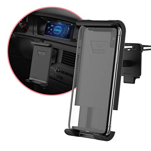MONTOLA® Universal Handy Halterung Tablets - KFZ-Halterung mit Kugelgelenk für Lüftungsschlitz passend für jedes Auto von M MONTOLA