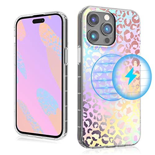 MYBAT PRO Magnetische Slim Hülle für iPhone 14 Pro Max Hülle 6,7 Zoll, Kompatibel mit MagSafe, Mood Serie für Frauen Mädchen, Militärqualität Drop Stoßfest Vergilbungsfrei Schutzhülle Holografischer MYBAT PRO Magnetische Slim Hülle für iPhone 14 Pro Max Hülle 6,7 Zoll, Kompatibel mit MagSafe, Mood Serie für Frauen Mädchen, Militärqualität Drop Stoßfest Vergilbungsfrei Schutzhülle Holografischer von M MYBAT PRO