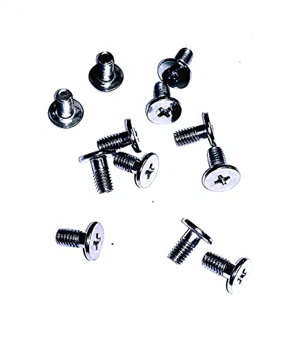 Edelstahl-Schraube 12 Stück 4 x 8 mm Kochfeld auch Wok, kompatibel mit Bosch Siemens Neff 00616506 von M SHOP ITALIA