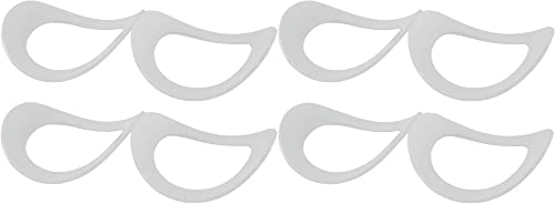 M Shop Italia 4 Flaschenhalter für Kühlschrank Universal kompatibel Bosch Siemens Neff Gaggenau Miele Liebherr Samsung Lg 12008816 von M SHOP ITALIA