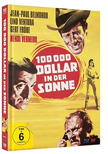 100.000 Dollar in der Sonne - Limited Mediabook (Langfassung in HD neu abgetastet) (+ DVD) [Blu-ray] von M-Square Classics / daredo (Soulfood)