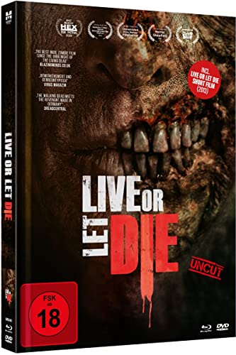 Live or let Die - Uncut Limited Mediabook (Blu-ray+DVD+Booklet+legendärer Kurzfilm von 2013) von M-Square Pictures / Daredo (Soulfood)