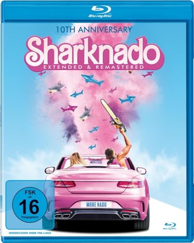 Sharknado - More Sharks more Nado Special Extended-Edition (neues Master, mit Wendecover im Kinoposter-Look, limitiert auf 999 Stück) [Blu-ray] von M-Square Pictures / UCM.ONE (Soulfood)