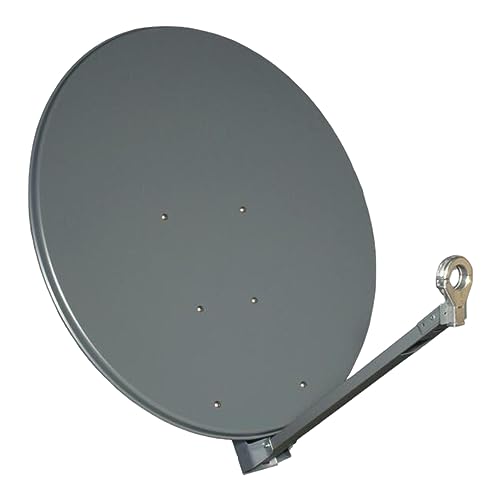Gibertini OP85X XP Profi 85cm Alu Satelliten-Schüssel Anthrazit [SEHR GUT] Aluminium Sat-Spiegel Schiefergrau (Anthrazit/Schiefergrau) (Anthrazit/Schiefergrau) von M@TEC