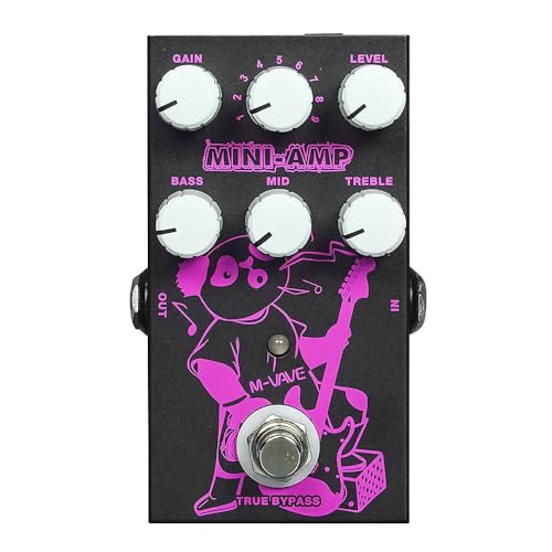 M-Vave Miniamp - 9 Ampsimulationen auf einem Gitarrenpedal M-Vave Miniamp - 9 Ampsimulationen auf einem Gitarrenpedal von M-VAVE