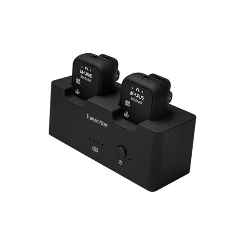 M-Vave WP-12 – Kabelloses In-Ear-Monitorsystem – 2,4 GHz, 24 Bit/48 kHz Audioübertragung, 30 m Reichweite, Lange Akkulaufzeit, mehrere Modi M-Vave WP-12 – Kabelloses In-Ear-Monitorsystem – 2,4 GHz, 24 Bit/48 kHz Audioübertragung, 30 m Reichweite, Lange Akkulaufzeit, mehrere Modi von M-VAVE