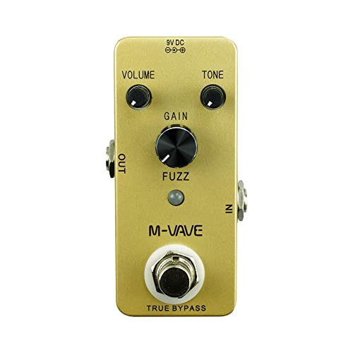 M-Vave Fuzz Guitar Pedal - Hendrix-ähnlicher 60er-Fuzz-Effekt in einem einfachen Pedal von M-Vave