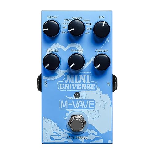 M-Vave Miniuni - 9 digitale Reverb-Effekte in einem Gitarrenpedal M-Vave Miniuni - 9 digitale Reverb-Effekte in einem Gitarrenpedal von M-VAVE