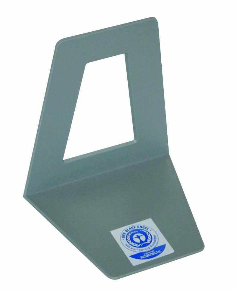 M&M Buchstützen 11,0 x 9,5 x 13,0 cm grigio (hellgrau) von M&M