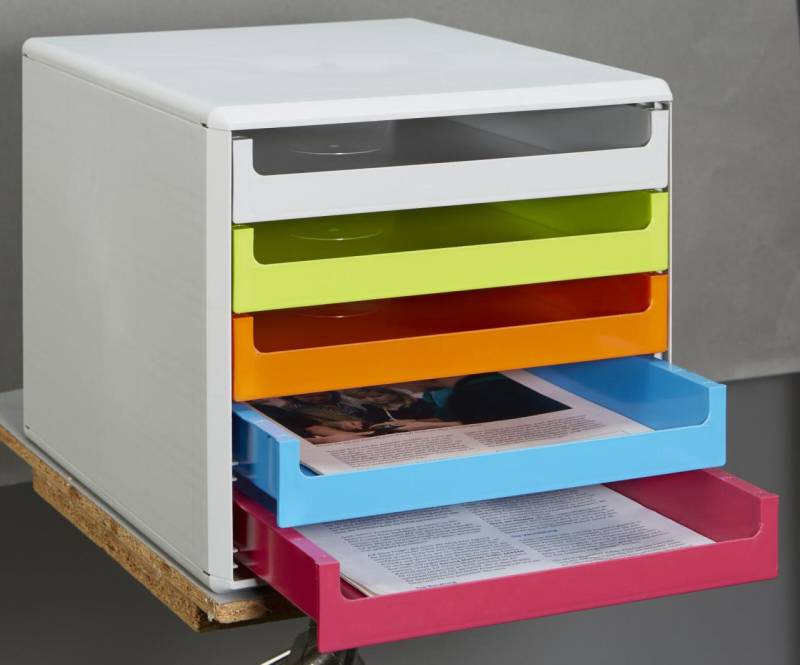 M&M Schubladenbox 30050967 DIN A4 28,5 x 35,7 x 26,0 cm von M&M