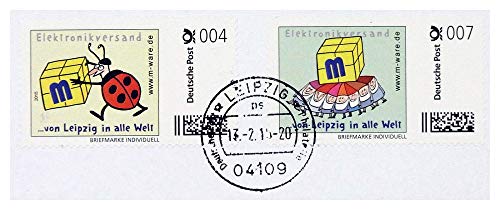 FDC mit 4+7-Cent-Briefmarken, 13.02.2015, ungel. M-Ware® ID15593 von M-ware Electronics