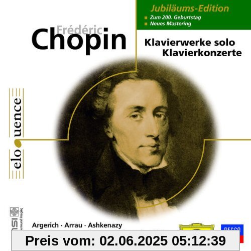 Klavierwerke solo/Klavierkonzerte Jubiläumsedition (Eloquence) von M. Argerich