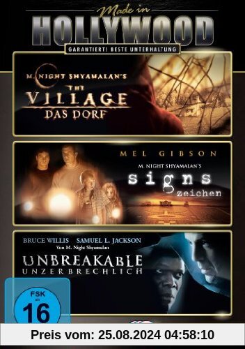 The Village - Das Dorf / Signs - Zeichen / Unbreakable - Unzerbrechlich [3 DVDs] von M. Night Shyamalan