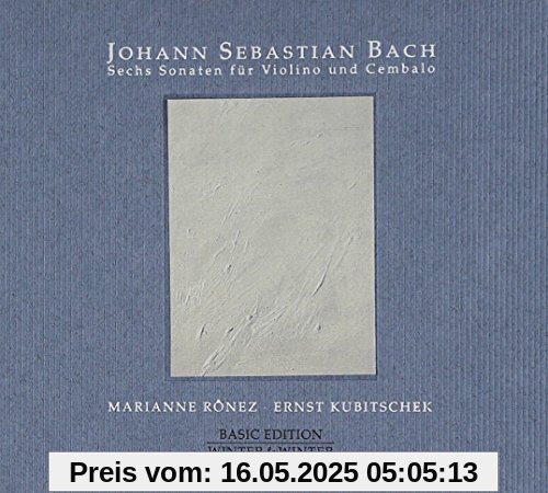 6 Sonaten für Violine und Cembalo von M. Ronez