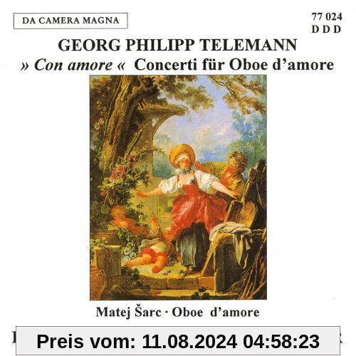 Concerti für Oboe d'amore von M. Sarc