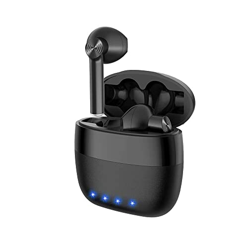 M2 TEC Bluetooth Kopfhörer In-Ear Headset mit Ladecase Kabellos mit Mikrofon Kompatibel mit IOS oder Android von M2 TEC
