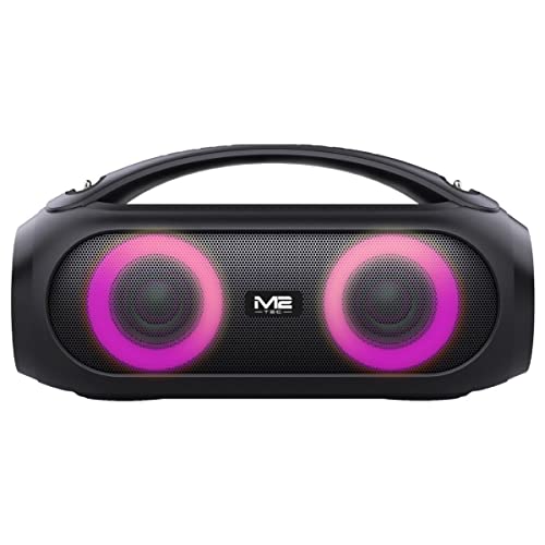M2 TEC Tragbarer Lautsprecher Musikbox Bluetooth Premium Subwoofer Boombox Radio USB mit Griff von M2 TEC