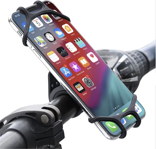 M2-Tec Handyhalterung Fahrrad Silikon Halterung Motorrad Handy Halter Lenker Smartphone von M2 TEC