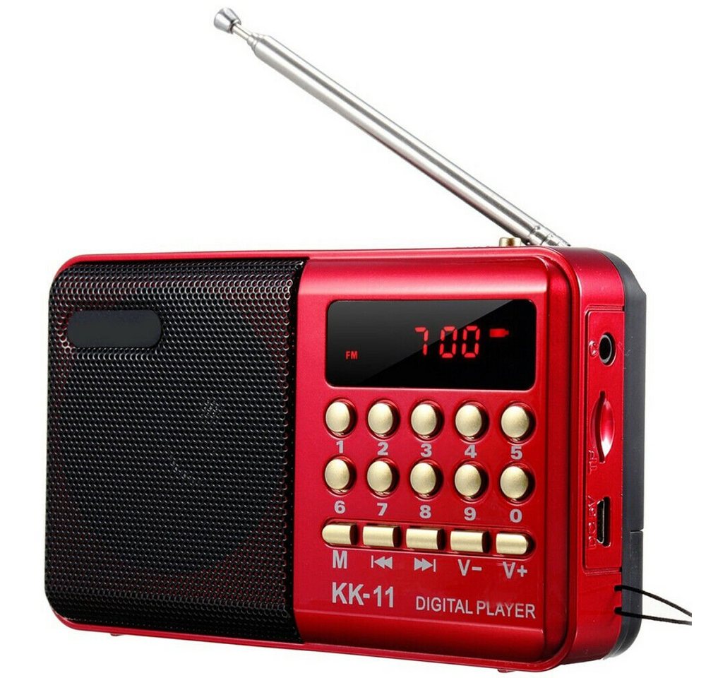 M2-Tec V60BT Küchen-Radio (FM-Radio, 3,00 W, Radiofunktion, SD-Karte, USB, Bluetooth) von M2-Tec