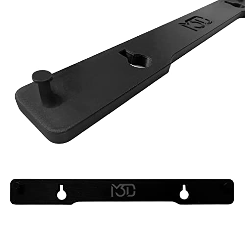 Wandhalterung für FritzBox Wand-Halter; Halterung für FritzBox WLAN-Router; Sicherer Halt, Einfache Montage und schnelles Abhängen & Einhängen (154 mm (FritzBox 7530), Black) von M3Druck