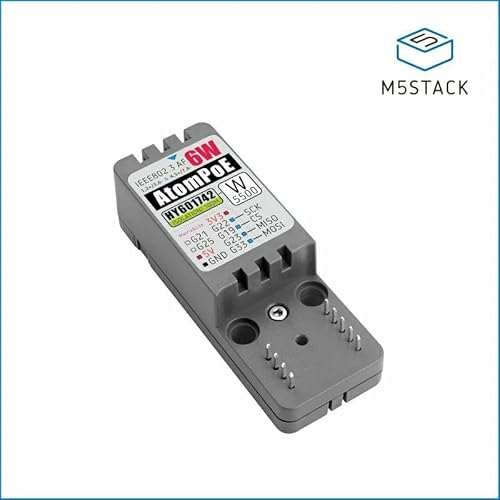 M5Stack Atomic PoE Base W5500, Ethernet-Steuerungsbasis mit PoE für Atom-Serie M5Stack Atomic PoE Base W5500, Ethernet-Steuerungsbasis mit PoE für Atom-Serie von M5Stack