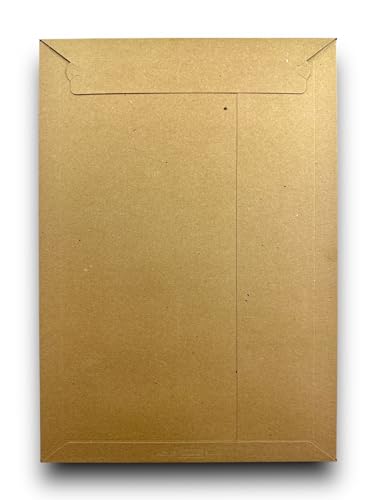 15 Stk. DIN A3 Versandtaschen aus Pappe 320 x 455 mm selbstklebend - Papp-Kuverts DIN A3 für Kalender Klamotten Poster Warensendung Umschlag briefkuvert von MA-Verpackungen