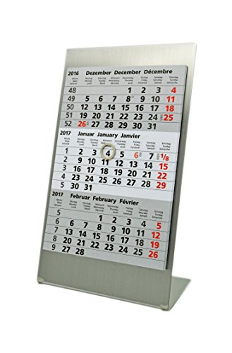 Macemaro Trading Tafelkalender 2019 + 2020, roestvrij staal von MACEMARO TRADING