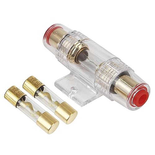 4 6 8 Gauge AWG Inline Kfz-Sicherungshalter mit 10A AGU-Sicherungen für Car-Audio-System von MACHSWON