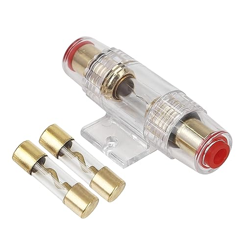4 6 8 Gauge AWG Inline Kfz-Sicherungshalter mit 20A AGU-Sicherungen Universal für Car-Audio-System 4 6 8 Gauge AWG Inline Kfz-Sicherungshalter mit 20A AGU-Sicherungen Universal für Car-Audio-System von MACHSWON