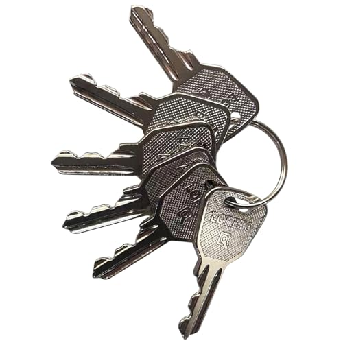 6Pcs 4241A Lift Schlüssel 4241A Zündschlüssel Kompatibel mit Haulotte Ronis JLG Lift 2440306540 Heavy Equipment Keys Master Set 6Pcs 4241A Lift Schlüssel 4241A Zündschlüssel Kompatibel mit Haulotte Ronis JLG Lift 2440306540 Heavy Equipment Keys Master Set von MACHSWON