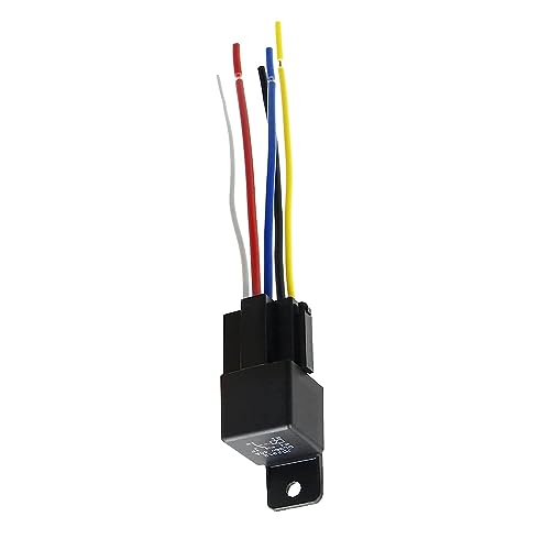JD-2912 5 Pin DC 36V 40A Relais Mehrzweck-Automobil-Relais Hochleistungs-Standard-Relais für Auto-Motor,Auto Universal-Ersatz-Zubehör mit Kabelbaum JD-2912 5 Pin DC 36V 40A Relais Mehrzweck-Automobil-Relais Hochleistungs-Standard-Relais für Auto-Motor,Auto Universal-Ersatz-Zubehör mit Kabelbaum von MACHSWON