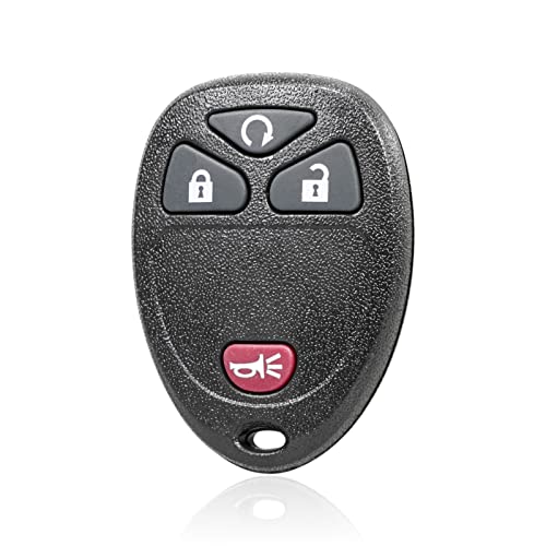 MACHSWON 4 Tasten Keyless Entry Remote Car Key Fob for Chevrolet Silverado for GMC Sierra 1500 2500 3500 2007-2013 OUC60270 MACHSWON 4 Tasten Keyless Entry Remote Car Key Fob for Chevrolet Silverado for GMC Sierra 1500 2500 3500 2007-2013 OUC60270 von MACHSWON
