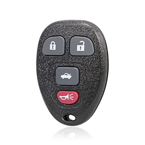 MACHSWON 4 Tasten Keyless Entry Remote Car Key Fob for Chevy Malibu HHR for Pontiac G5 G6 Grand Prix Solstice for Saturn Aura Sky for Buick LaCrosse KOBGT04A von MACHSWON