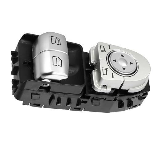 MACHSWON A2059050202 Fensterschalter links, Fahrerseite, Steuerungstür, Hauptschalter, Fensterschalter, A2059056911 für Mercedes-Benz C300 C43 AMG C63 C63S AMG 2017–2020 von MACHSWON