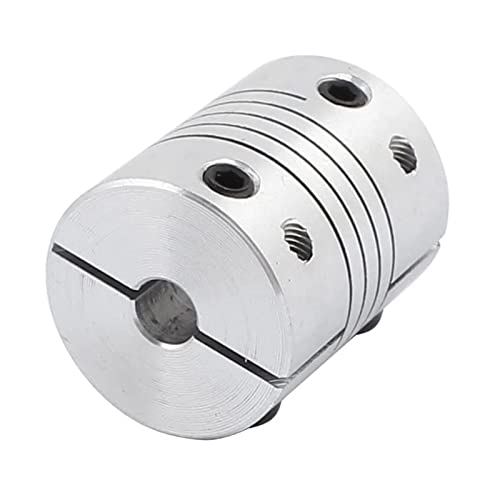 MACHSWON Kupplung, 6,35 mm auf 8 mm Bohrung, D25 mm x L20 mm, Wellenkupplung, Verbindungsstück, Gelenkmotorzubehör für Encoder 3D-Drucker, CNC-Maschine, Heimwerker MACHSWON Kupplung, 6,35 mm auf 8 mm Bohrung, D25 mm x L20 mm, Wellenkupplung, Verbindungsstück, Gelenkmotorzubehör für Encoder 3D-Drucker, CNC-Maschine, Heimwerker von MACHSWON