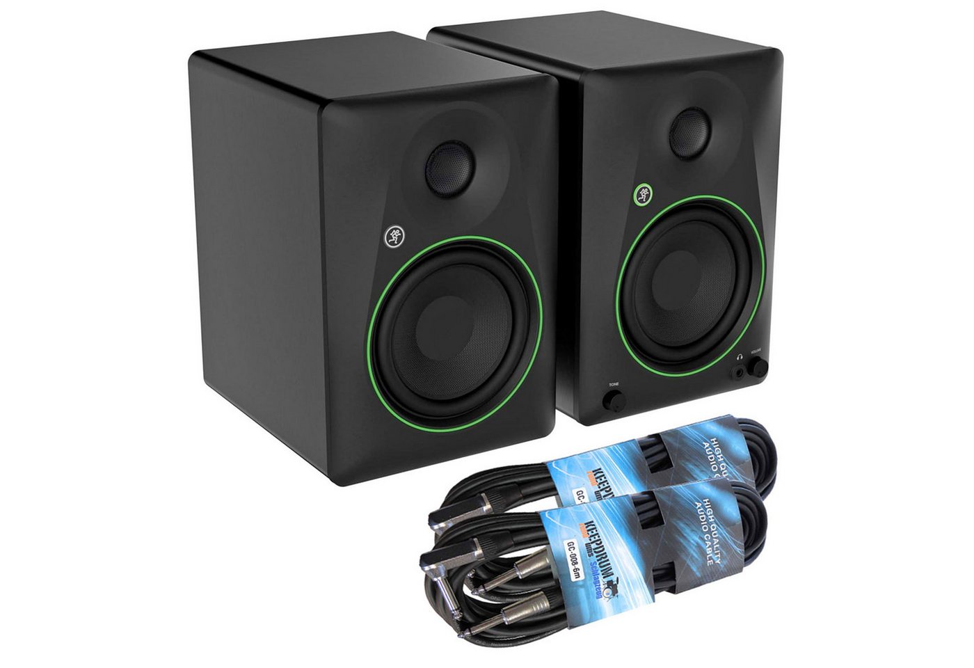 MACKIE Mackie Studio-Monitore CR3.5BT mit 2x Klinkenkabel Bluetooth-Lautsprecher (Bluetooth, 50 W, Studio-Monitore) von MACKIE
