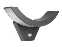 Maclean MCE290 - Wandleuchte - LED - 10 W (entspricht 100 W) - neutralweißes Licht - 4000 K - grau von MACLEAN