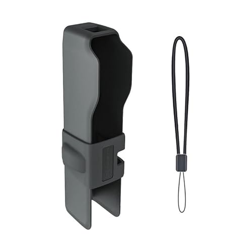 Schutzhülle für DJI Pocket 2, Silikon-Tragebox mit Lanyard für Gimbal-Kamera, Kameraschutzhülle Zubehör von MACSYS