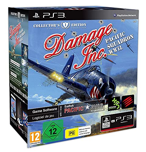 Damage Inc. - Pacific Squadron WWII (Spiel + Joystick) - [PlayStation 3] von MAD CATZ